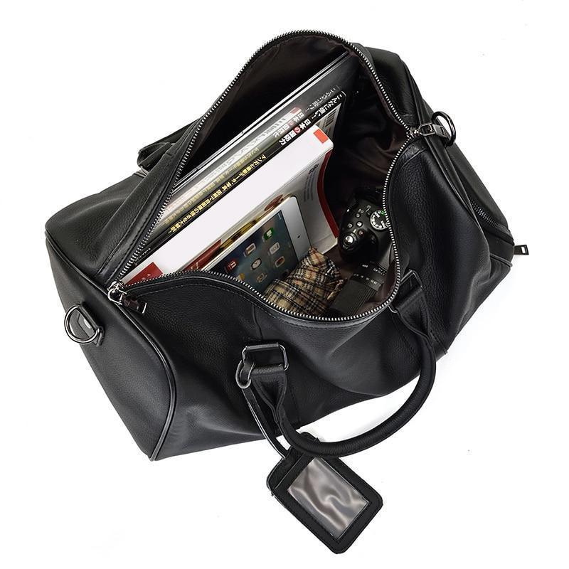 The Endre Weekender | Vintage Leather Duffle Bag - Be YOUnique