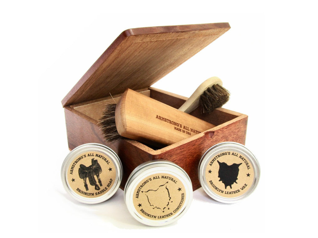Cigar Box Shoe Shine Kit - Be YOUnique