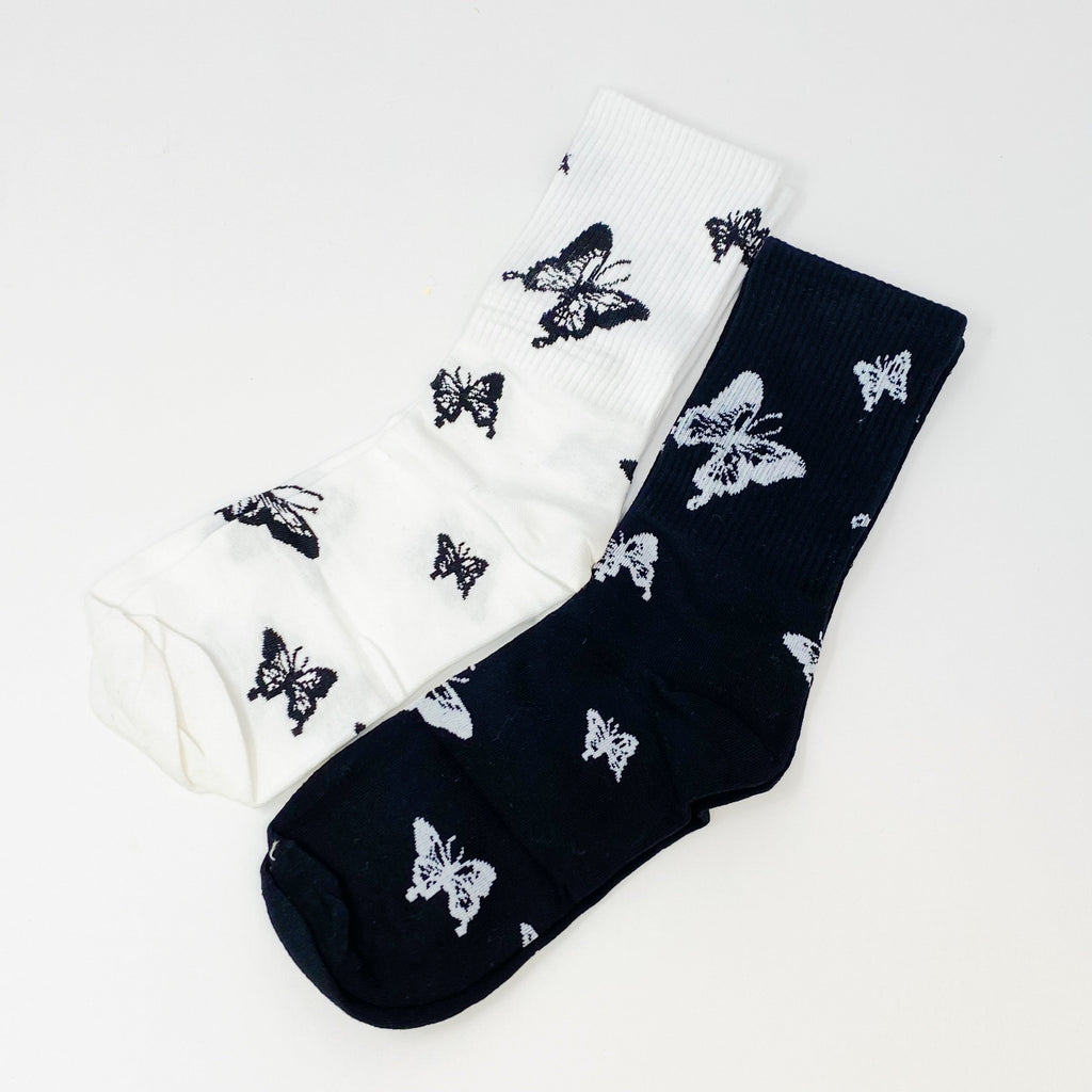 Butterfly In The Air Socks Set - Be YOUnique