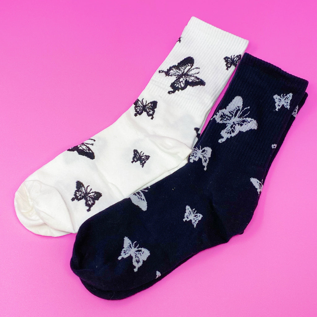 Butterfly In The Air Socks Set - Be YOUnique