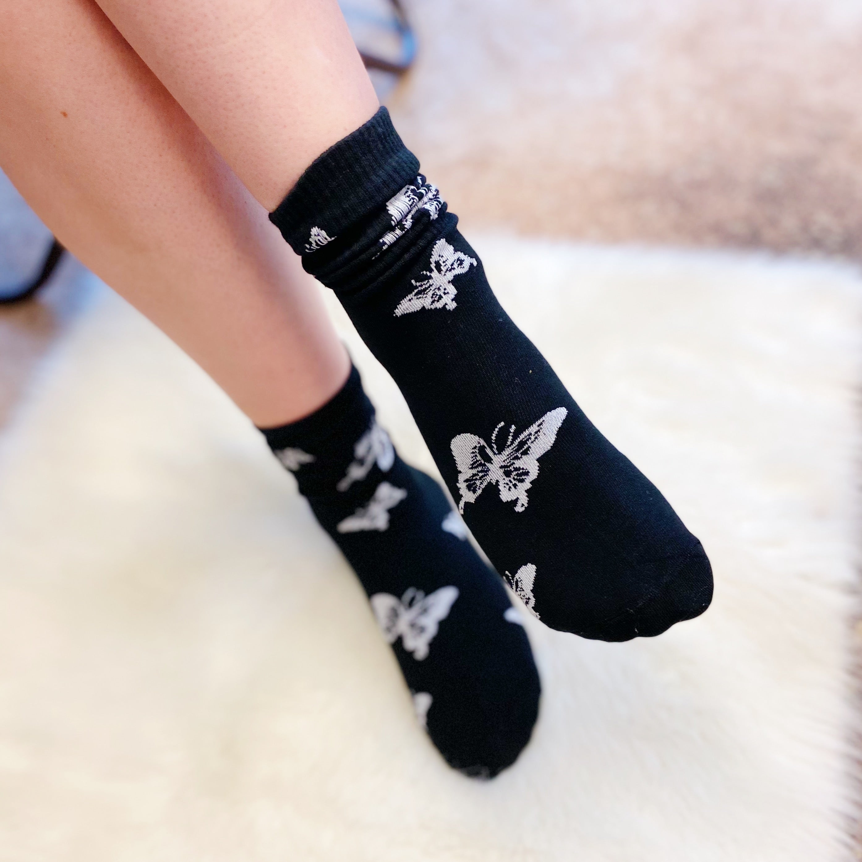 Butterfly In The Air Socks Set - Be YOUnique