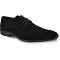BRAVO Men Dress Shoe KING - 3 Wingtip Oxford Shoe Black - Be YOUnique