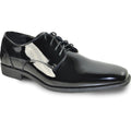 "Matteo" Black Vangelo Tuxedo Shoes - Be YOUnique