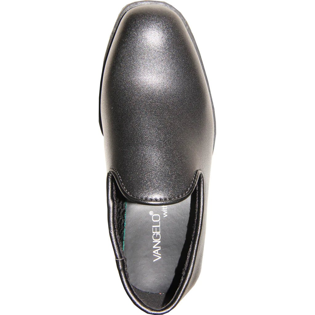 VANGELO Boy VALLO - 3KID Dress Shoe Formal Tuxedo for Prom & Wedding Black Matte - Be YOUnique