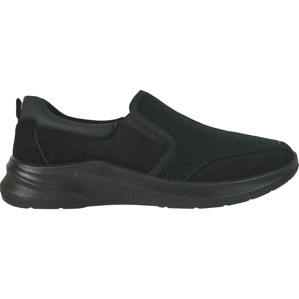 VANGELO Men Slip Resistant Shoe JIMMY - 2 Black - Be YOUnique