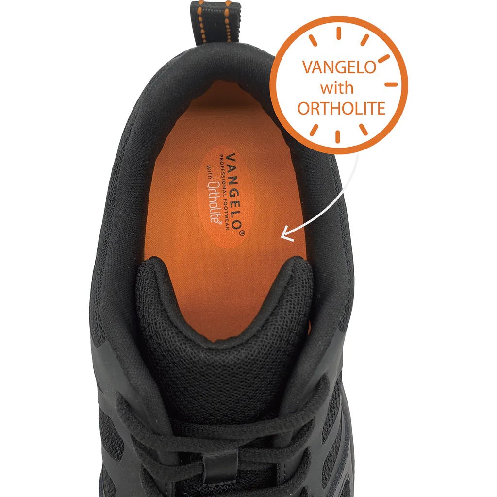 VANGELO Men Slip Resistant Shoe NICK - 1 Black - Be YOUnique