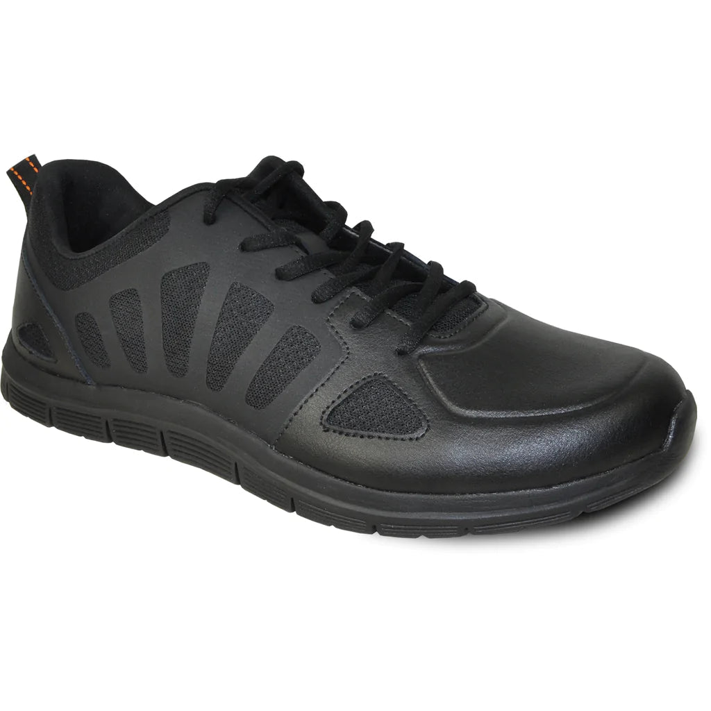 VANGELO Men Slip Resistant Shoe NICK - 1 Black - Be YOUnique