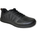 VANGELO Men Slip Resistant Shoe NICK - 1 Black - Be YOUnique